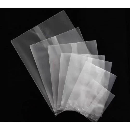 Clear stand-up zipper pouches for food and product packaging, wholesale flexible sachet bags
