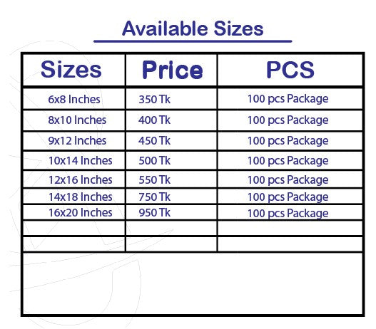 Double layer courier poly bag Bangladesh