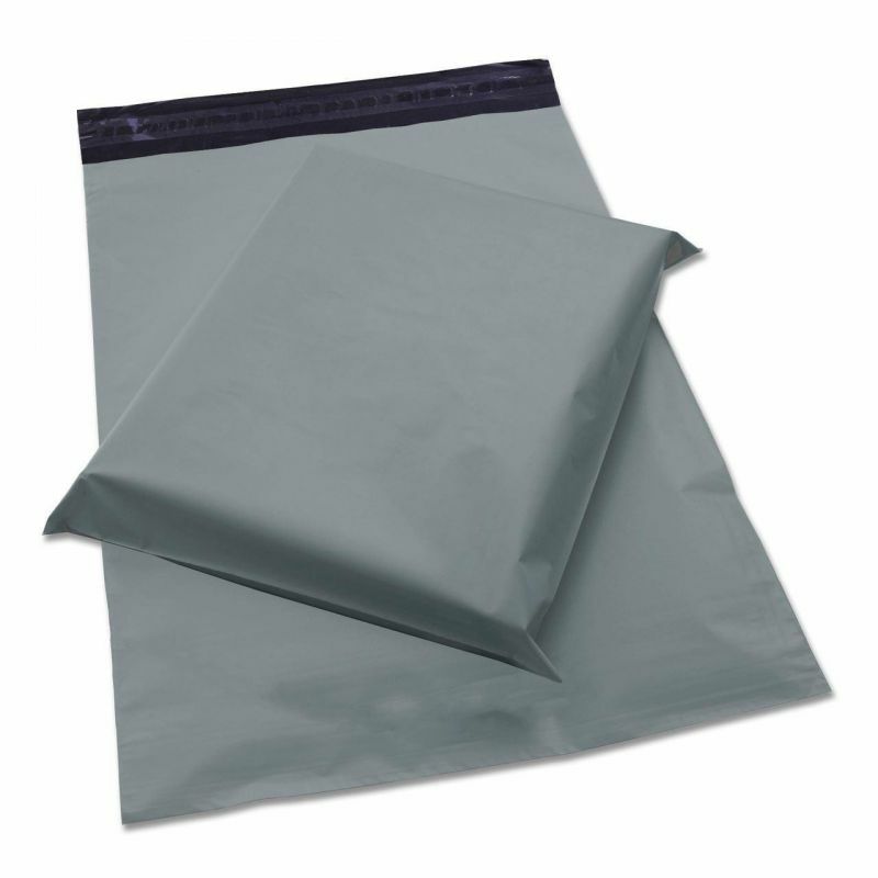 Silver courier bag for eCommerce shipping