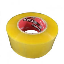 Transparent packing tape for carton sealing