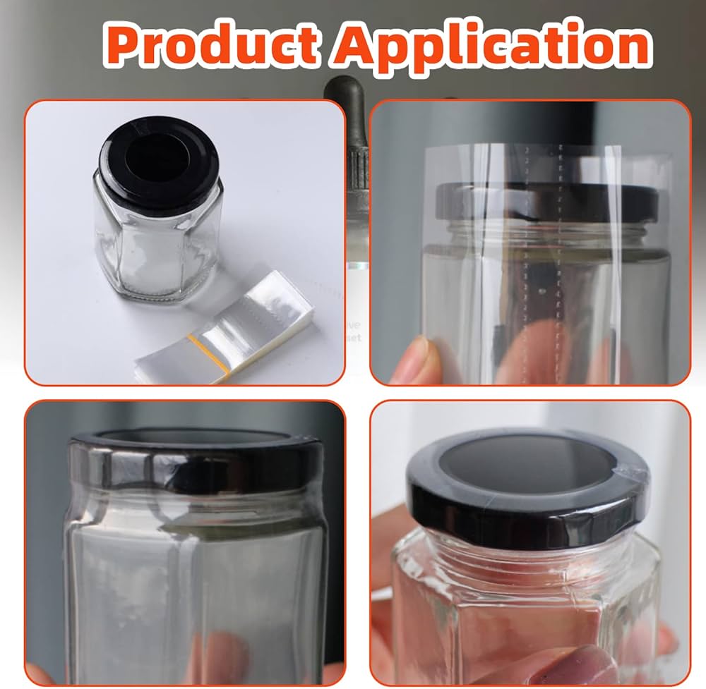 Heat Shrink Seal for Bottle & Jar | Tamper Evident Shrink Band Bangladesh | PackioBD