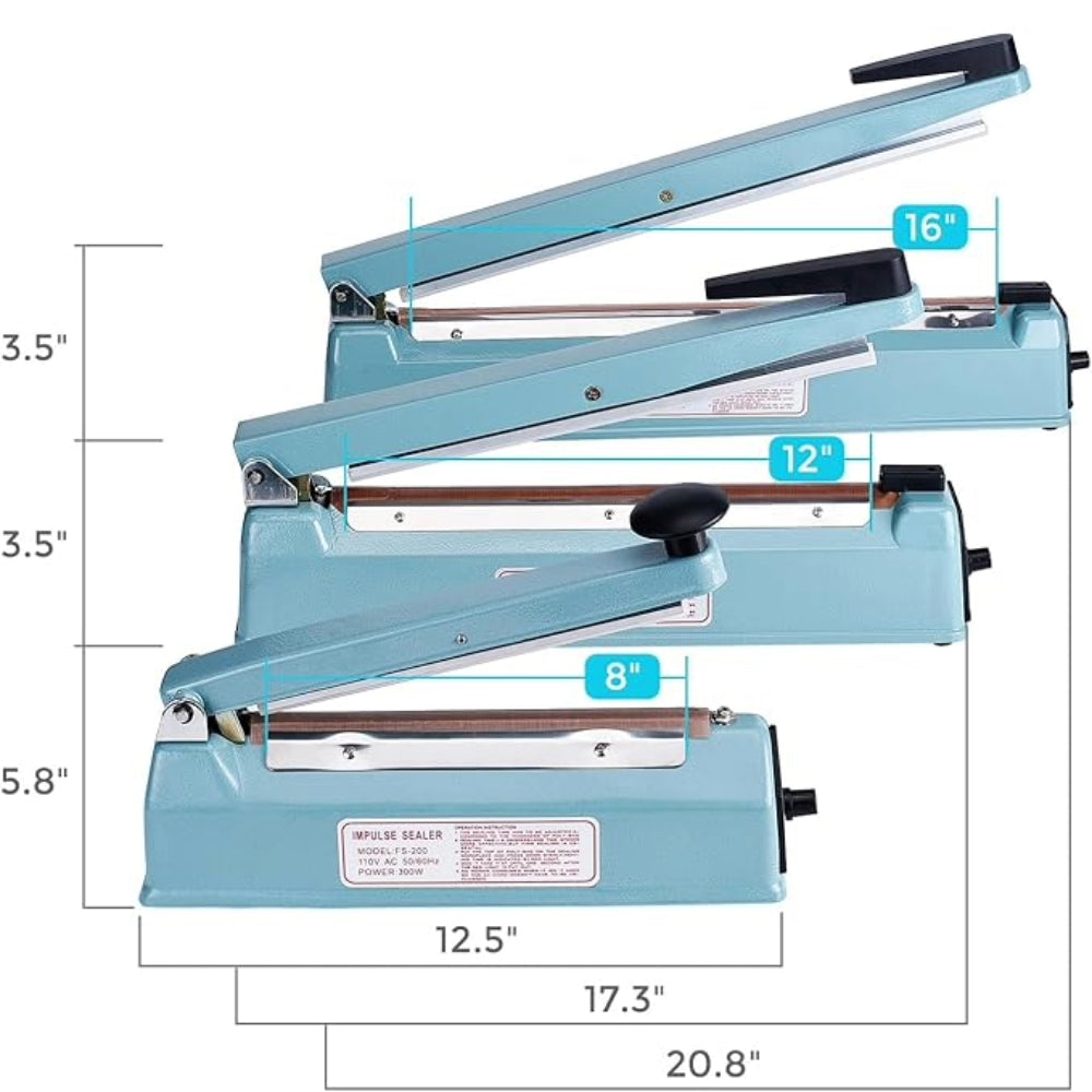 Impulse Sealer Machine Bangladesh for sealing plastic bags foil pouches zipper pouches PackioBD