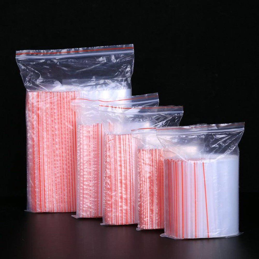Transparent reusable zipper poly bag and zip lock bag for packaging and storage in Bangladesh